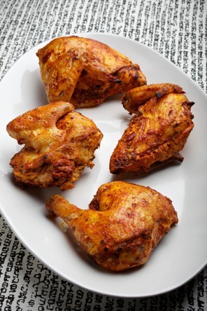 Red chicken