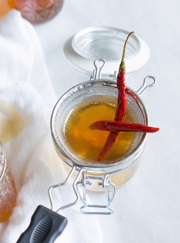 Red chile honey