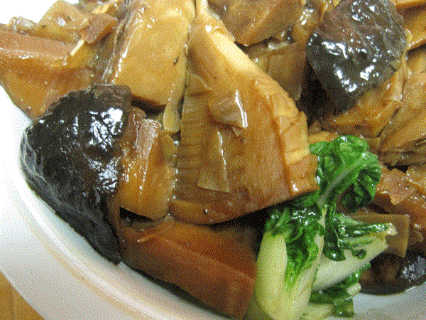 Red-cooked double winter (Hóngshāo shuāngdōng / 紅燒雙冬)
