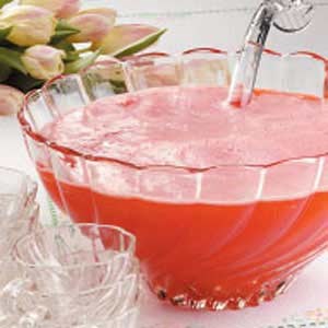 Red cream soda punch 