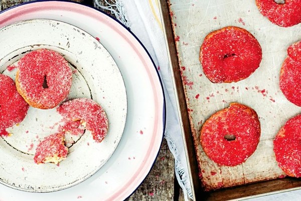 Red crown biscuits