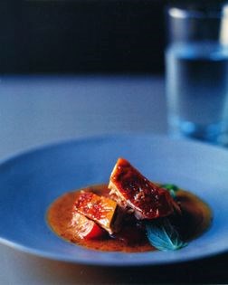 Red curry of duck