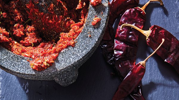 Red curry paste (Prik gaeng kua)