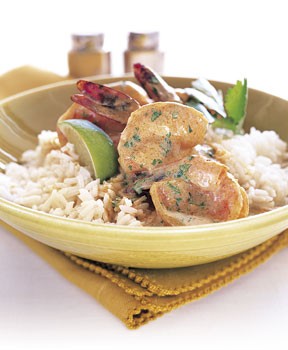 Red curry shrimp