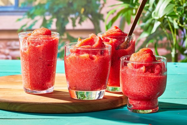 Red drink water ice