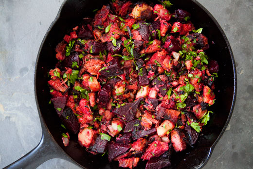 Red flannel hash