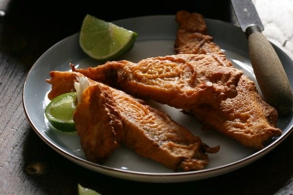 Red-fried fish