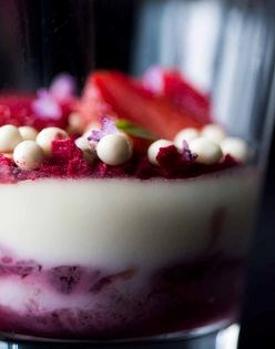 Red fruit & white chocolate
