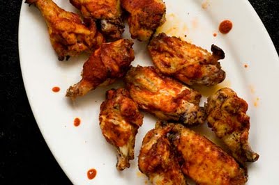 Red hot chile wings