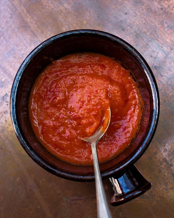 Red-hot roast salsa