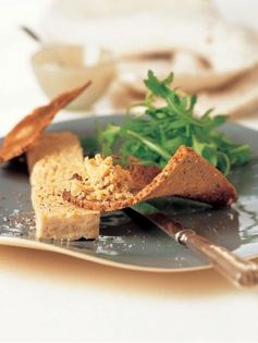 Red lentil and goat's cheese pâté