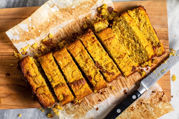 Red lentil loaf