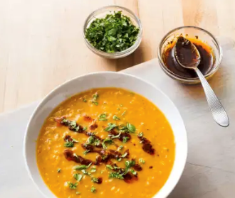 Red lentil soup