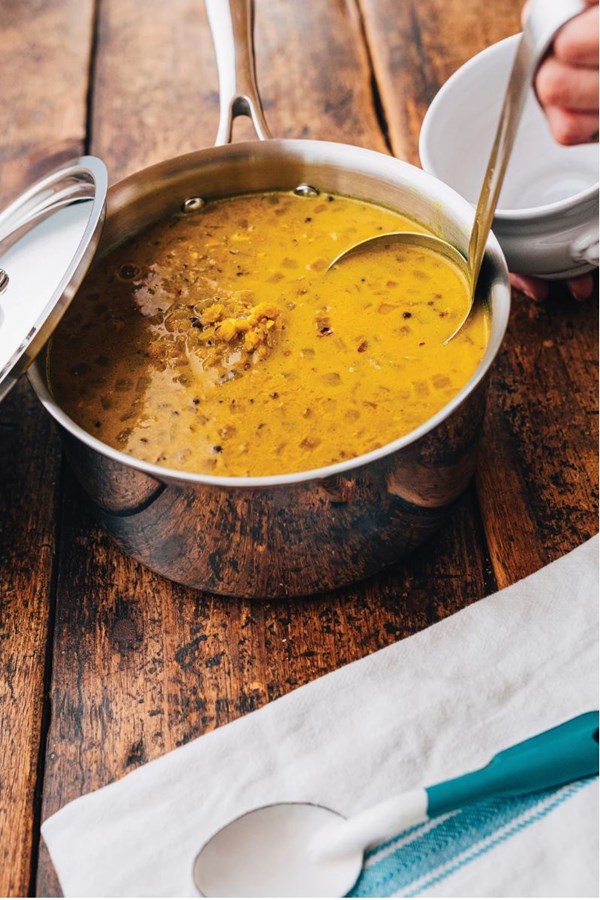 Red lentil soup