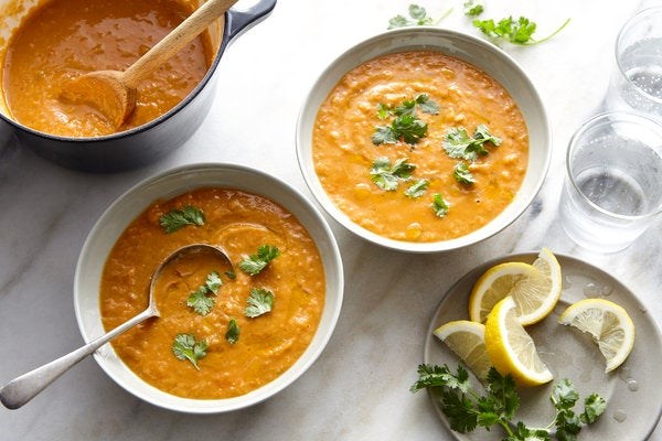 Red lentil soup 