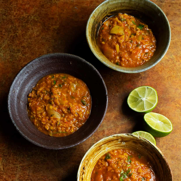 Red lentil soup