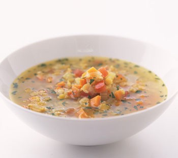 Red lentil soup