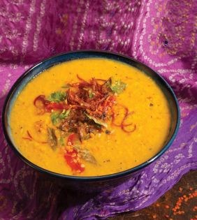 Red lentil soup (Dal)