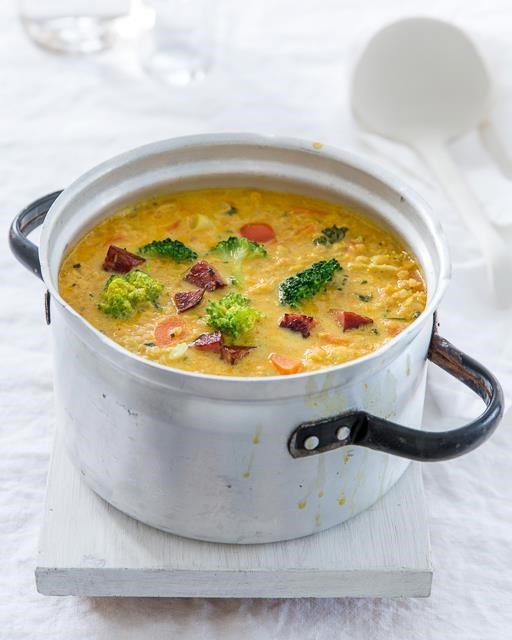 Red lentil stew