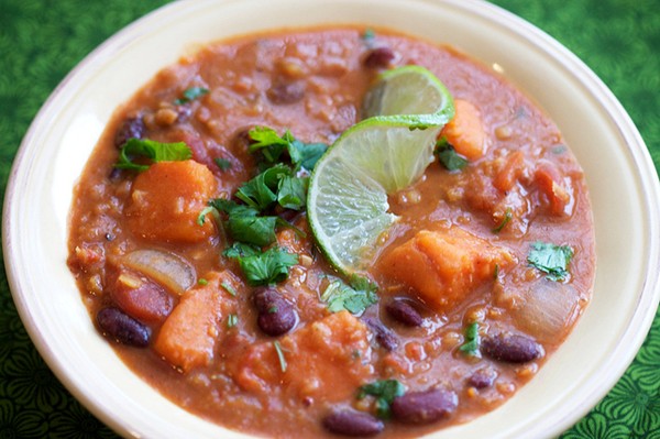 Red lentil Thai chili