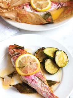 Red mullet parcels