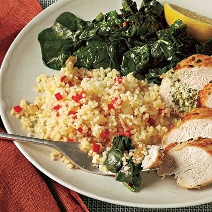 Red pepper couscous