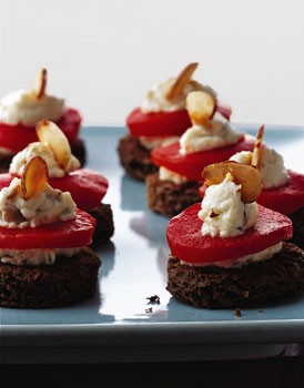 Red pepper stacks