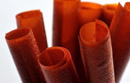 Red pepper tuiles