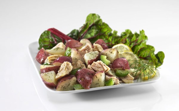 Red potato and tuna toss