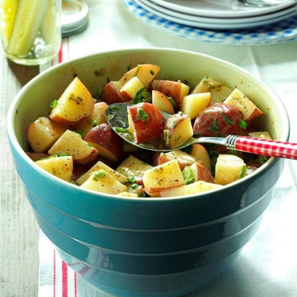Red potato salad Dijon