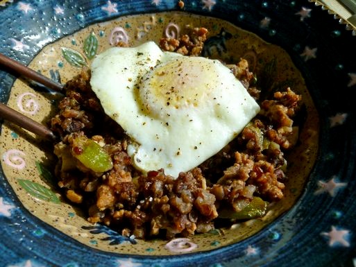 Red rice and beans