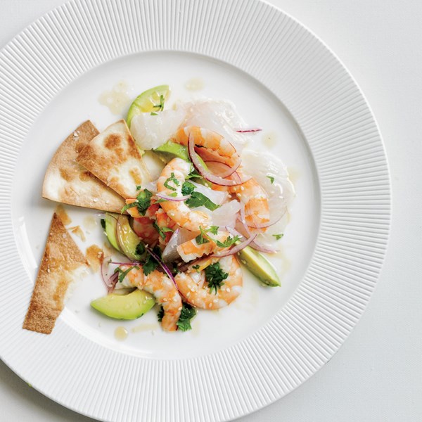 Red snapper & shrimp ceviche [Michael Cordúa]