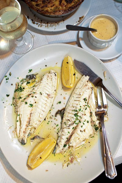 Red snapper baked in packets (Poisson en papillote)