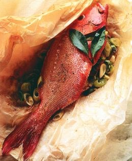 Red snapper en papillote