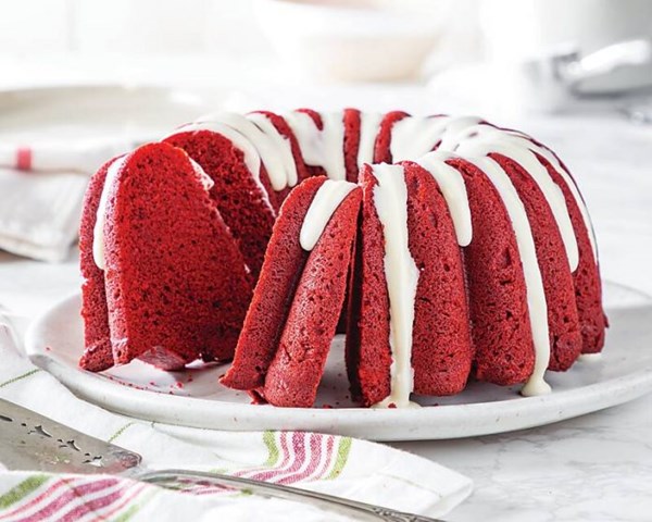 Red velvet bundt cake