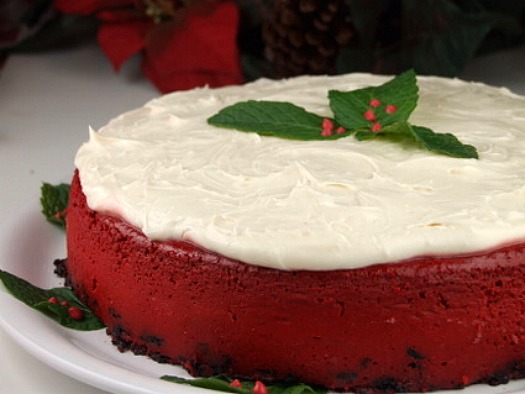 Red velvet cheesecake