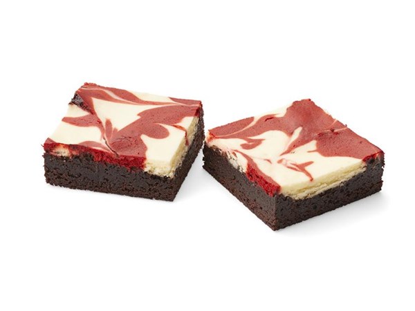 Red velvet cheesecake brownies