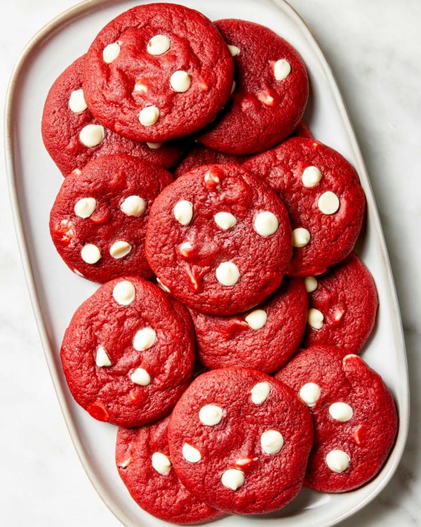Red velvet cookies 