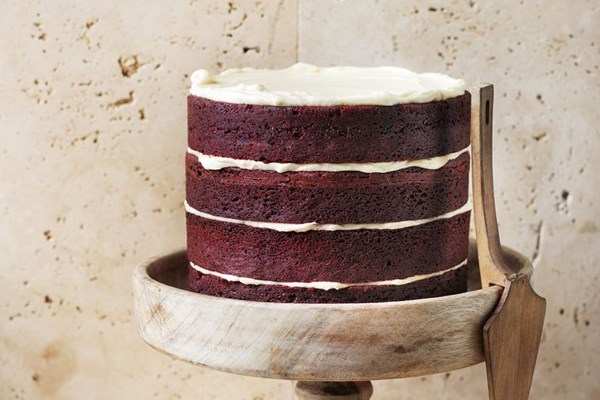 Red velvet mud cake