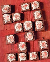 Red velvet with cream cheese frosting 