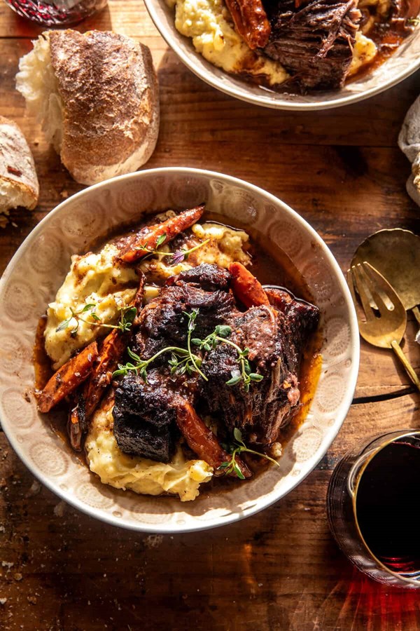 Red wine braised pot roast