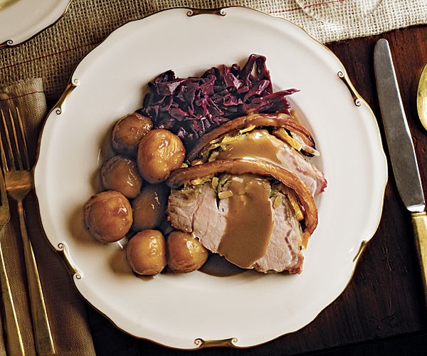 Red-wine chicken stock