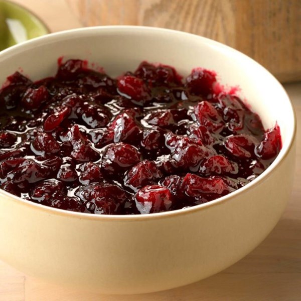 Red wine cranberry sauce 