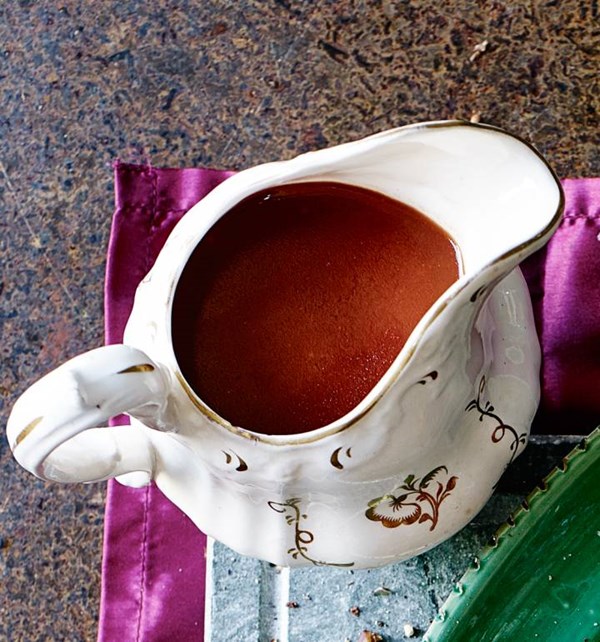 Red wine gravy