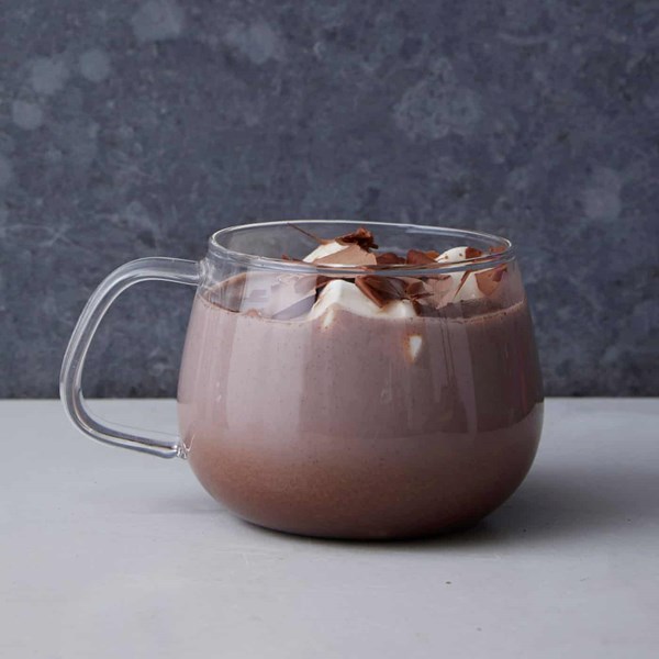 Red 'wine' hot chocolate