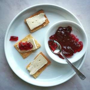 Red wine jelly