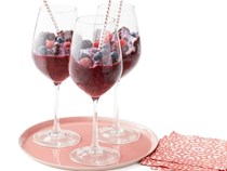 Red wine slushies
