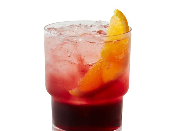 Red wine spritz 