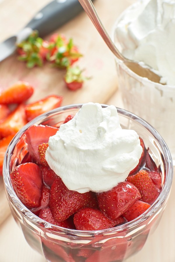 Red wine strawberries