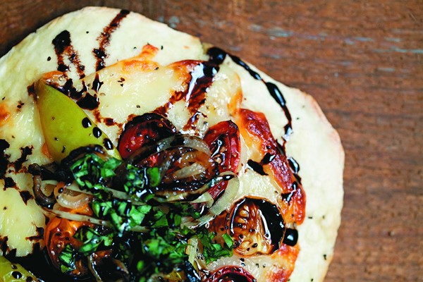 Reduced balsamic glaze